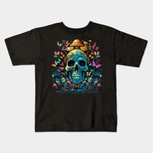 Magic Mushroom Psychedelics Fungi Kids T-Shirt